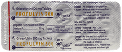 Profulvin 500 Tablet 10